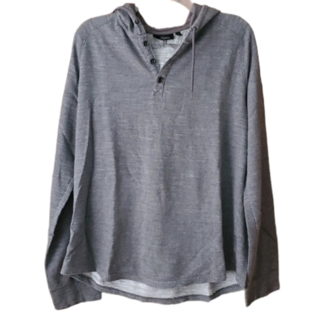 Marc Anthony Mens Lightweight Grey Hoodie Size‎ XL